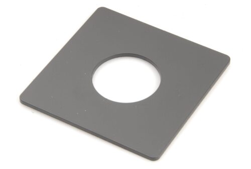 MPP Mk VIII Lens Board. 95mm x 95mm; Copal #1 - 41.6mm. Graded: NEW [#088.1]