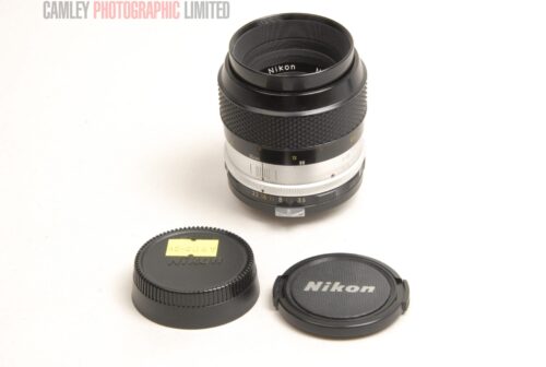 Nikon NAI pre-AI Micro 55mm f3.5 Lens. Pristine. Graded: EXC+ [#8049]