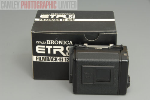 Broncia ETR ETRS ETRSi 120 Roll Film Back. Boxed. Graded: LN- [#10088]