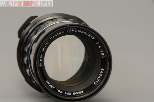 Pentax SMC Takumar 6x7 67 200mm f4 Medium Format Lens. Graded: EXC+ [#10292]