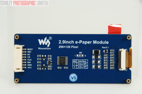Waveshare 2.9 ePaper Display 296x128 for Tasmota. Graded: NEW [#91]