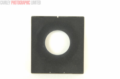 Linhof Technika 23 Lens Board. Copal #0 31.6mm. Graded: EXC+ [#9651]