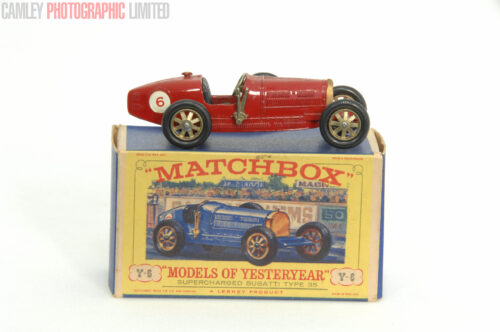 Lesney Yesteryear 1926 Type 35 Bugatti. Issue 8 (Y6-2). Graded: EXC+ [#9742]