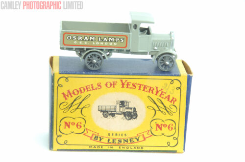 Yesteryear 1916 AEC Y Type Lorry Issue 3. Type A box (Y6-1). Graded: LN- [#9779]