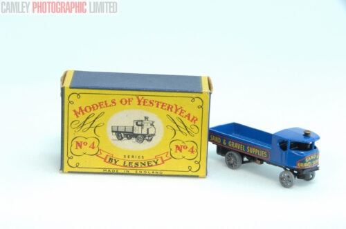 Yesteryear 1928 Sentinel Steam Waggon. Type A box (Y4-1). Graded: LN- [#9789]
