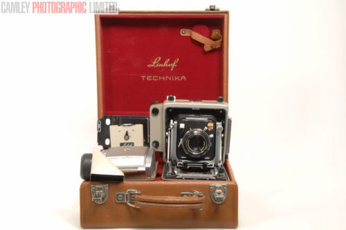 Linhof Technika 23 w/ Matched Symmar 100mm f5.6 Lens. Graded: LN- [#9987]
