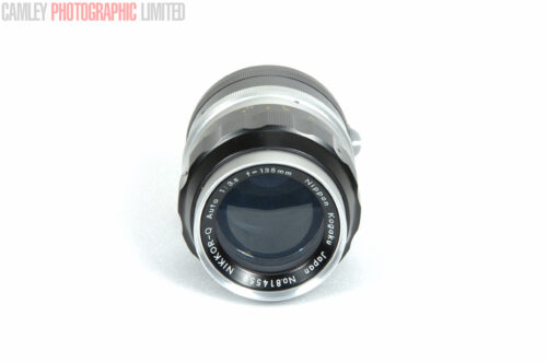 Nikon f3.5 135mm pre-AI Nikkor-Q Lens. HAZE. Graded: BGN [#8053]