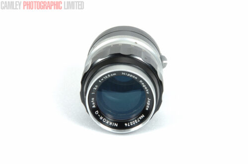 Nikon f3.5 135mm pre-AI Pat Pend Lens. FUNGUS. Graded: BGN [#8052]