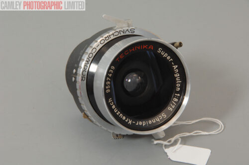 Schneider Linhof Super Angulon Technika f8 75mm. Graded: EXC+ [#10372]