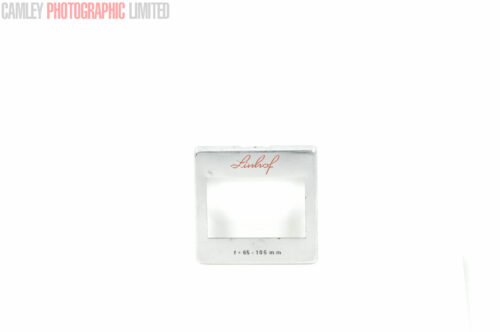 Linhof 6x9 Viewfinder Mask - 65-105mm. Graded: EXC [#9193]
