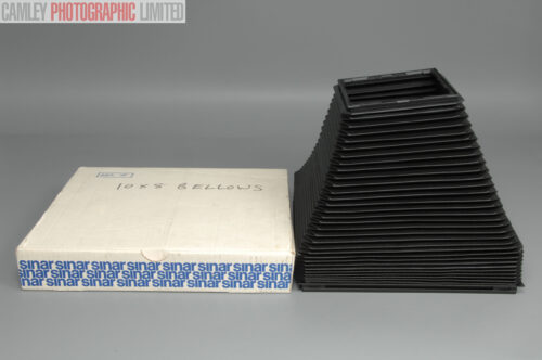 Sinar 8x10 Monorail Bellows. Boxed and Unused (452.18). Graded: LN [#10414]