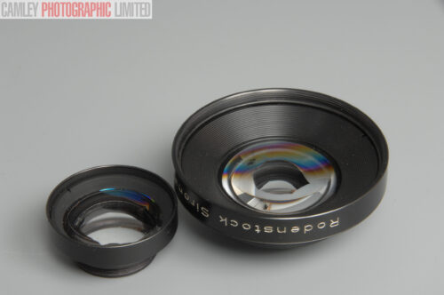 Rodenstock Sironar 150mm f5.6 Lens Elements. Delaminated. Graded: BGN [#10433]