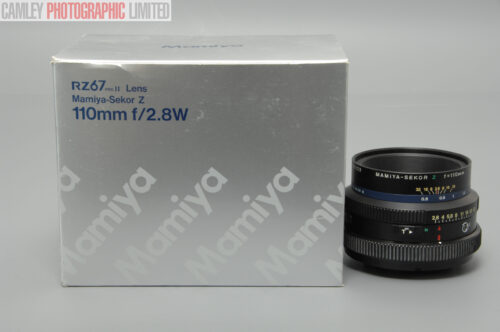Mamiya Z 110mm f2.8 W RZ67 Lens. Boxed & Pristine (521021). Graded: LN- [#10462]
