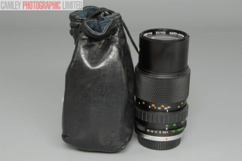 Olympus OM 75-150mm Zuiko f4 Auto Zoom Manual Focus Lens. Graded: EXC+ [#10529]