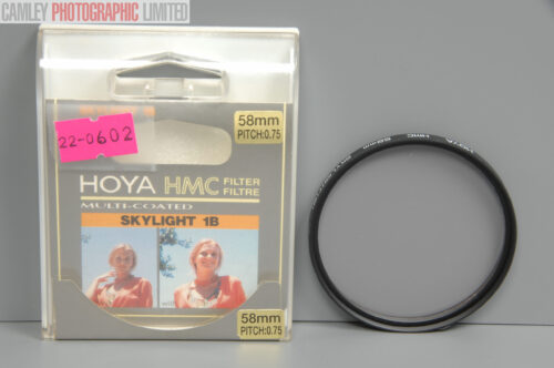 Hoya HMC Skylight 1B 58mm. Multi-coated. Original box. Graded: EXC [#10602]
