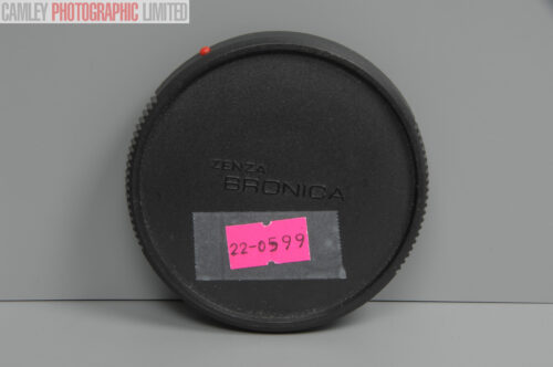 Bronica Zenza ETR ETRS ETRSi Body Cap. Made in Japan. Graded: EXC+ [#10599]