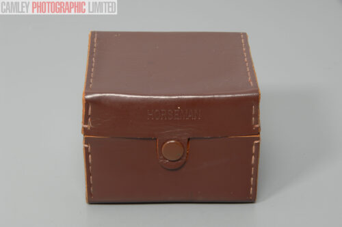 Horseman Large Format Brown Leather Lens Case. Graded: EXC+ [#10715]