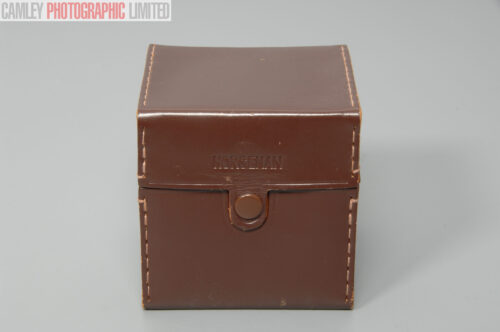 Horseman Large Format Brown Leather Lens Case. Graded: EXC+ [#10714]