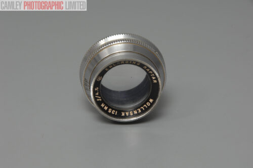 Wollensak 135mm f4.5 Enlarging Raptar Lens for 4x5. Graded: BGN [#10705]