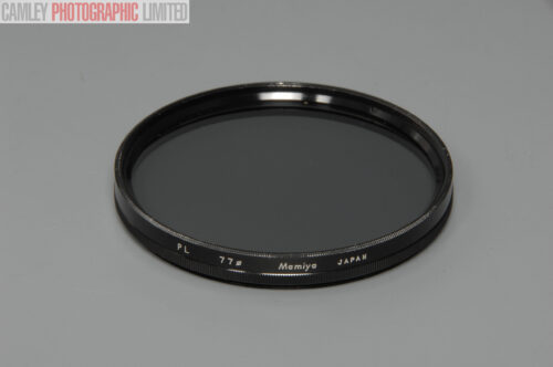 Mamiya 77mm Polarizing PL Filter. Made in Japan. Graded: EXC+ [#10633]