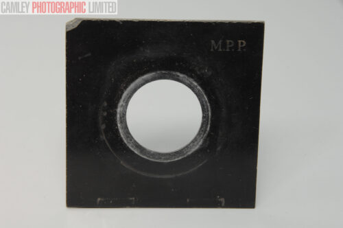 MPP Lens Board w/ Copal #1 36.3mm Diameter Hole. Graded: EXC- [#10799]