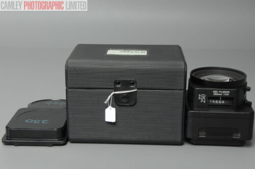 Fuji GX680 250mm GX M f5.6 Medium Format Lens w/ Case. Graded: EXC- [#10897]