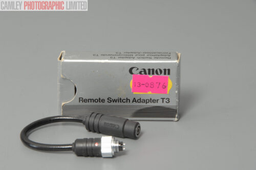 Canon Remote Switch Adapter T3 Boxed. Cable Release. Graded: EXC+ [#10876]