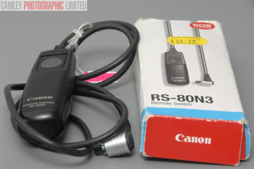 Canon EOS RS-80N3 Remote Switch Shutter Release Cable. Graded: EXC+ [#10928]