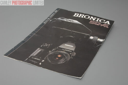 Bronica SQ-Ai Camera Brochure A4 Colour Catalogue. Graded: EXC [#10911]