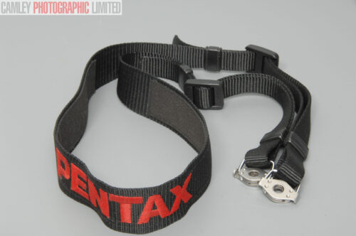 Black Pentax 67 6x7 Medium Format Nylon Shoulder Strap. Graded: EXC+ [#11085]