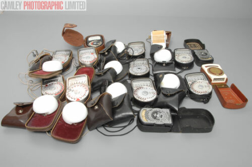 Job Lot of Weston and Zeiss Light Meters w/ Cases. Graded: AS-IS [#11089]