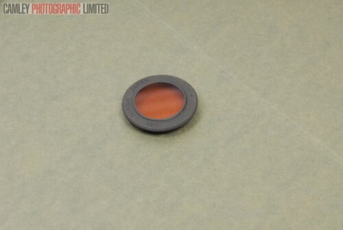 Nikon Bayonet O56 Orange filter. For 13mm 15mm 16mm. Graded: LN- [#6760]